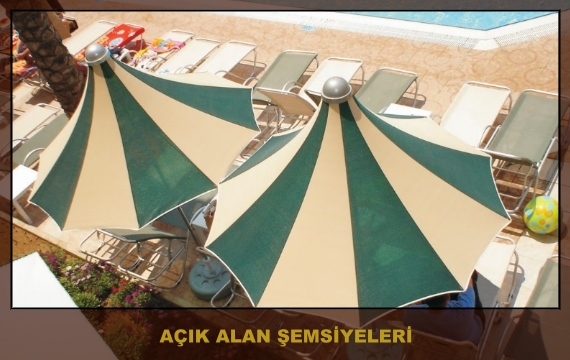 Açık alan şemsiyesi AL