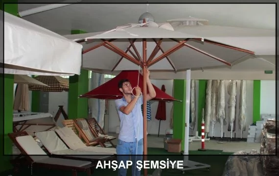 Ahşap şemsiye AHP-1