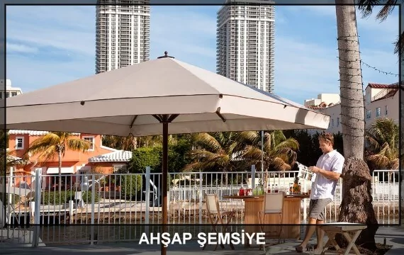 Ahşap şemsiye AHP-2