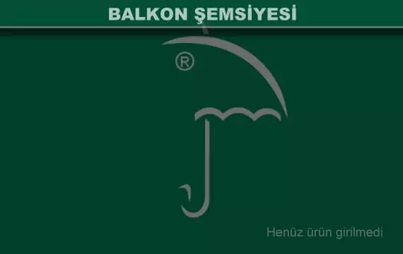 İthal balkon şemsiyeleri BLK-11