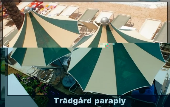 Trädgård paraply AL