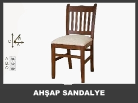 Ahşap sandalye fiyatları