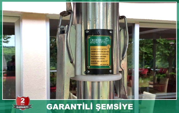 Garantili bahçe şemsiyesi GRT-10