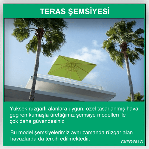 Teras şemsiyesi