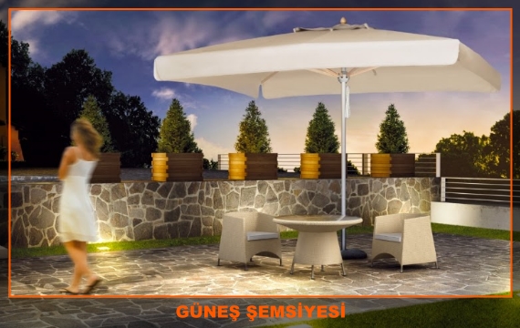 Liv Hospital Güneş şemsiyeleri