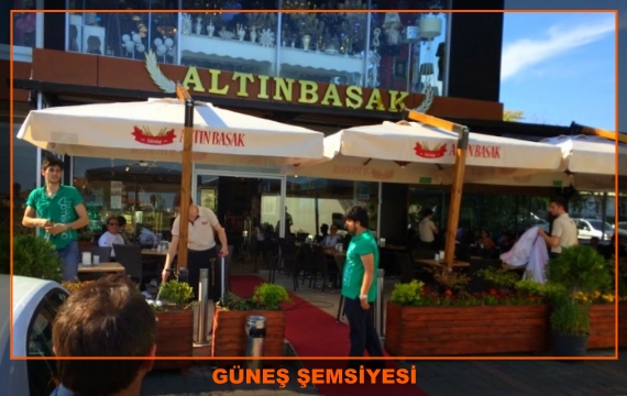 Ahşap Villa Güneş şemsiyesi