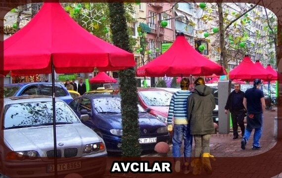 Avcılar şemsiye J