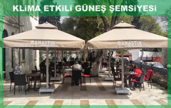 Klimalı bahçe şemsiyesi 1