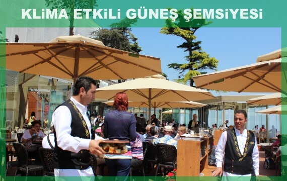 Klimalı bahçe şemsiyesi 3