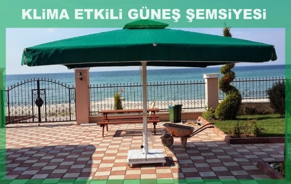 Klimalı bahçe şemsiyesi 4