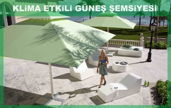 Klimalı bahçe şemsiyesi 5