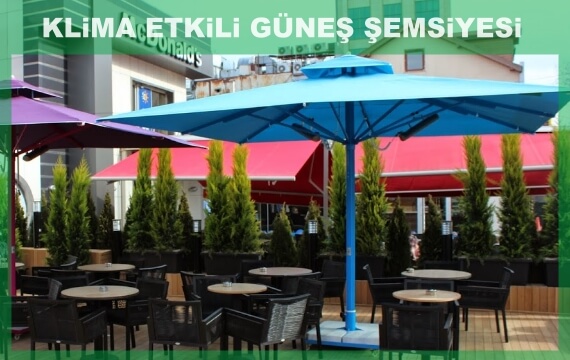 Klimalı bahçe şemsiyesi 8