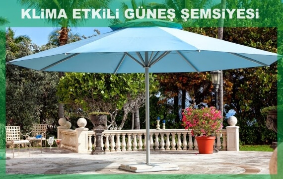 Klimalı bahçe şemsiyeleri 11