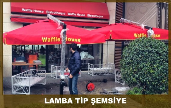 Lamba tipi bahçe şemsiyesi 01