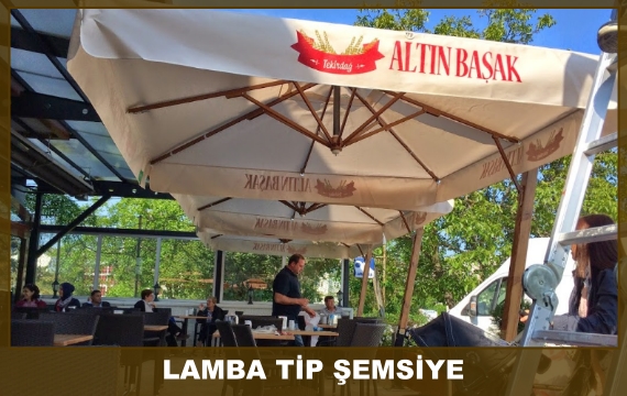 Lamba tipi bahçe şemsiyesi 07