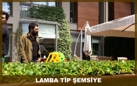 Lamba tipi bahçe şemsiyesi 08