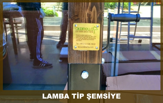 Lamba tipi bahçe şemsiyesi 11