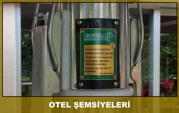 Otel şemsiyesi 10