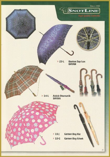 Snotline marka yağmur şemsiyesi 6