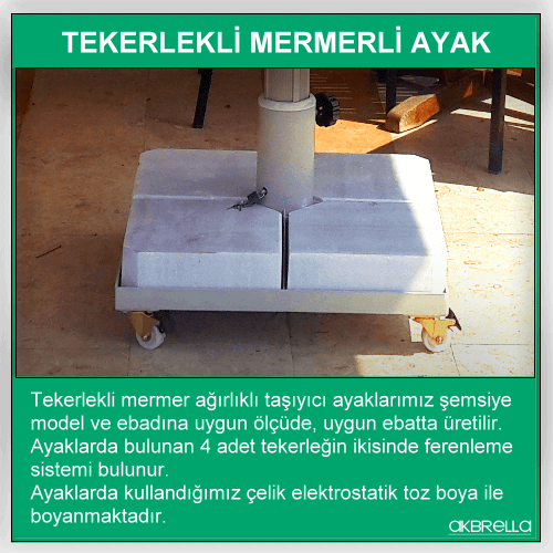 Mermer ayak