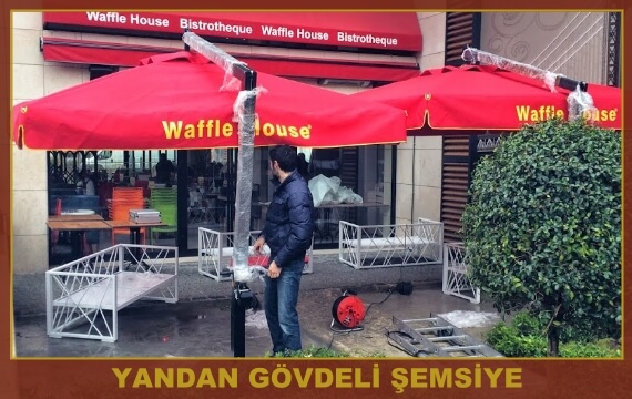 Yandan gövdeli şemsiye BB