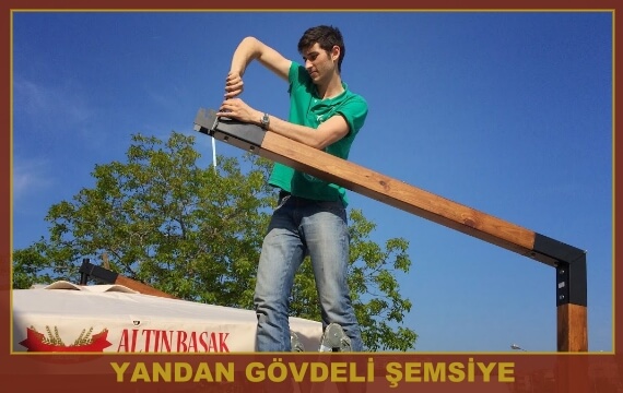 Yandan gövdeli şemsiye EE