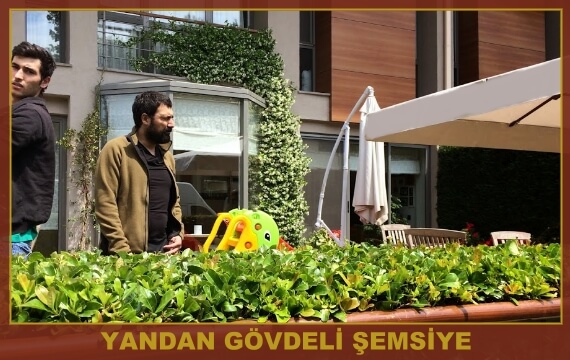 Yandan gövdeli şemsiye FF