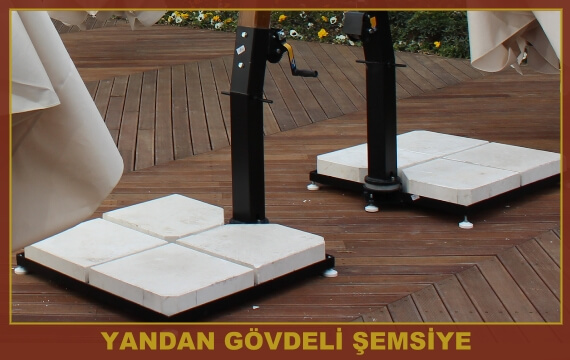 Yandan gövdeli şemsiye LL